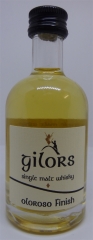 Gilors Single Malt Whisky Oloroso finish 40%vol. 0,05l